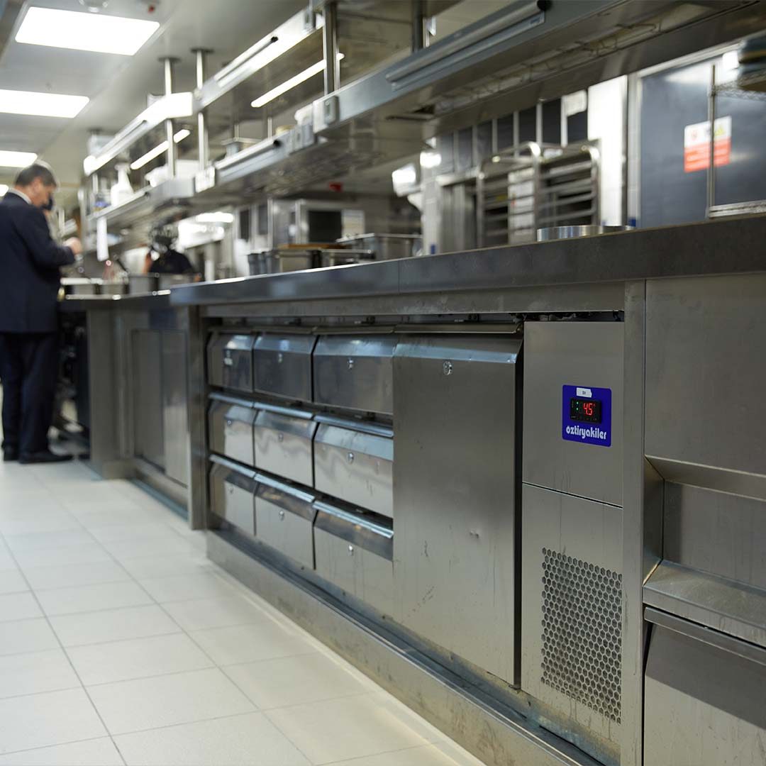 Yemekhane & Catering — Toplu üretim ve dağıtım hatları